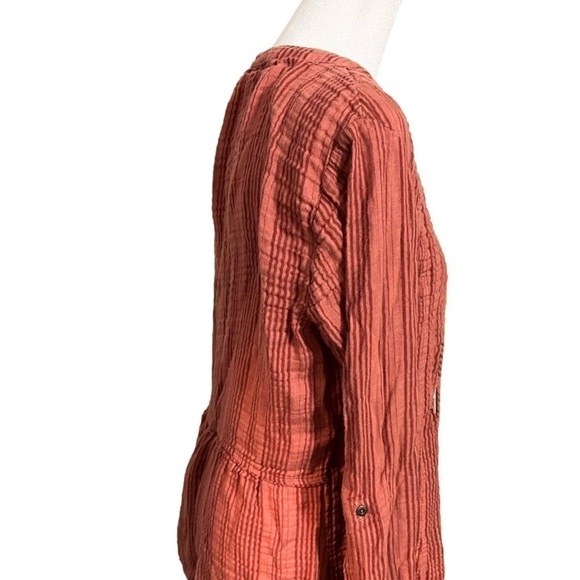 VINTAGE America Corset Front Long Sleeve Missy Women’s (Sz L) - Picture 6 of 14